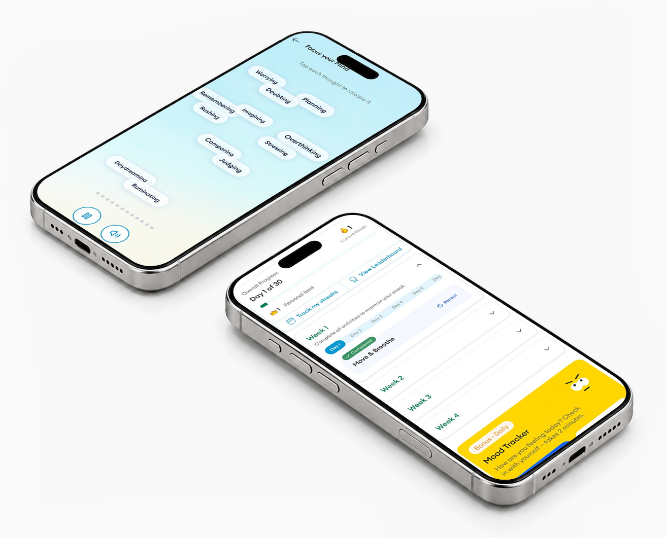 Mindfulness app — Calm the Mind, Breathe Again